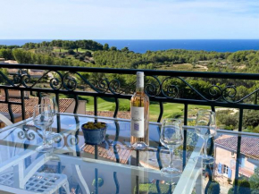 T3 vue mer exceptionnelle au domaine Frégate Bandol